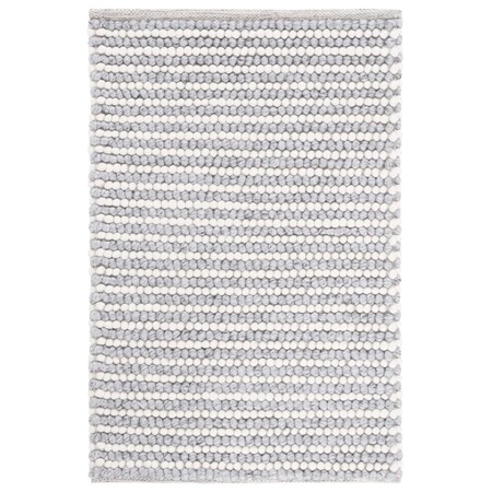 Safavieh 6 x 6 ft. Natural Square Area Rug, Ivory & Grey NAT220F-6SQ